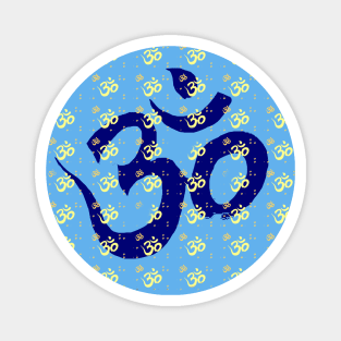 Spiritual Awakening OM Yoga Meditation Magnet